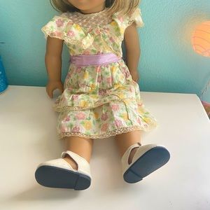 american girl “Kit Kittredge’s Summer Dress”, retired american girl doll set